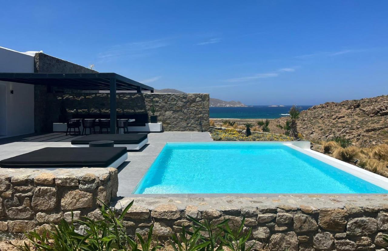 Black And White Villas Ftelia - Mykonos Mykonos Town Kültér fotó