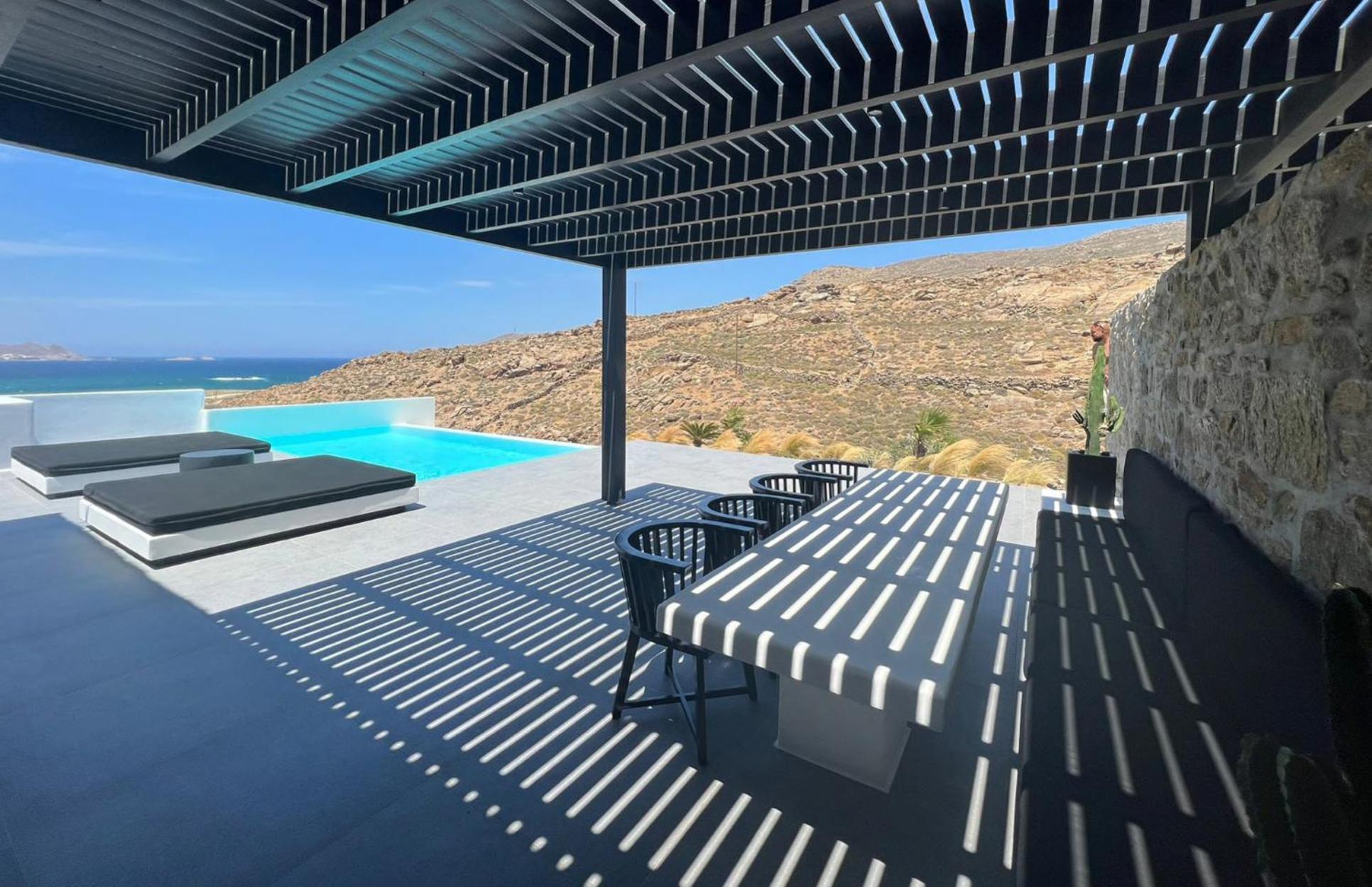 Black And White Villas Ftelia - Mykonos Mykonos Town Kültér fotó