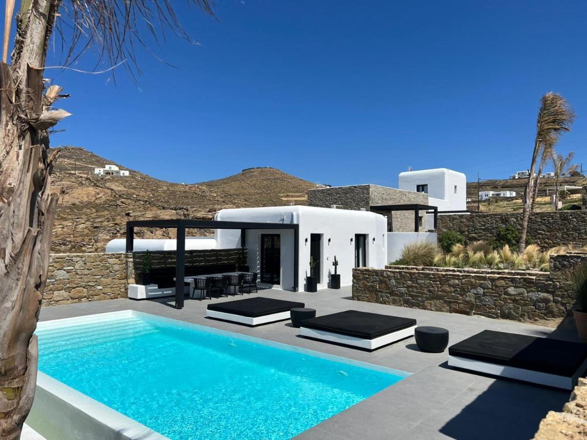 Black And White Villas Ftelia - Mykonos Mykonos Town Kültér fotó