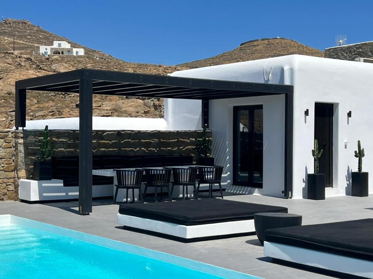 Black And White Villas Ftelia - Mykonos Mykonos Town Kültér fotó