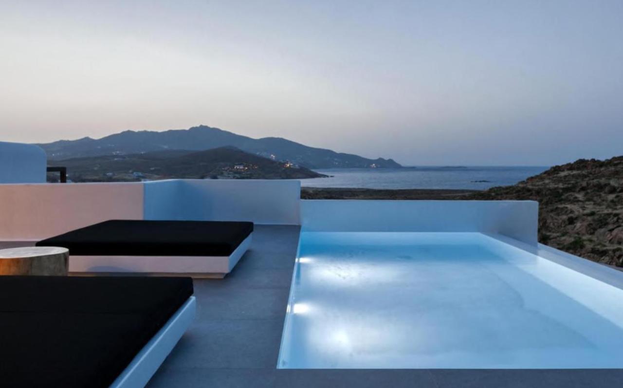 Black And White Villas Ftelia - Mykonos Mykonos Town Kültér fotó