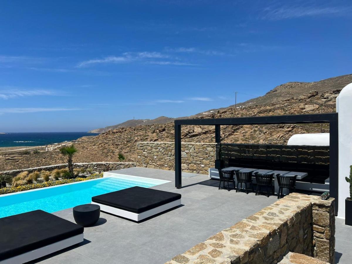 Black And White Villas Ftelia - Mykonos Mykonos Town Kültér fotó