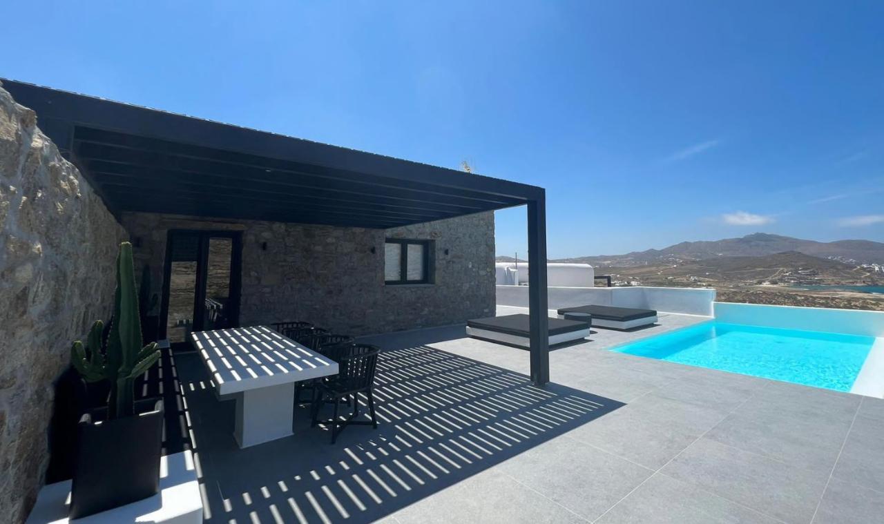 Black And White Villas Ftelia - Mykonos Mykonos Town Kültér fotó