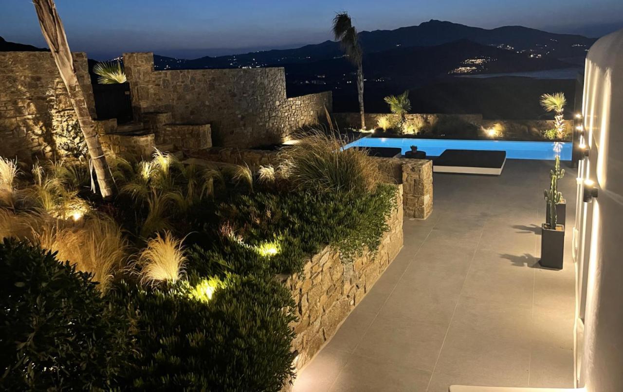 Black And White Villas Ftelia - Mykonos Mykonos Town Kültér fotó