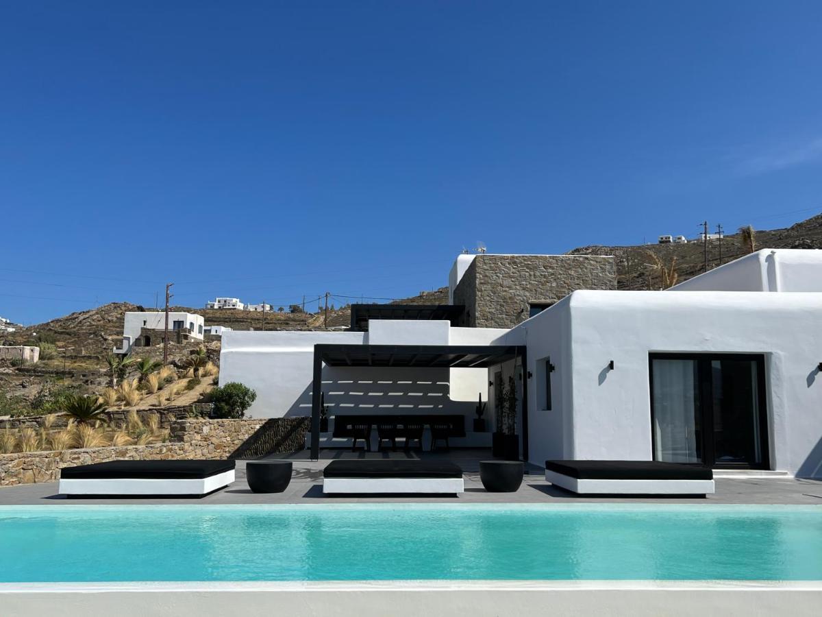 Black And White Villas Ftelia - Mykonos Mykonos Town Kültér fotó