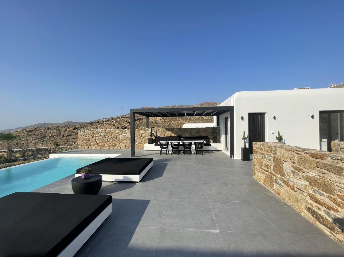 Black And White Villas Ftelia - Mykonos Mykonos Town Kültér fotó